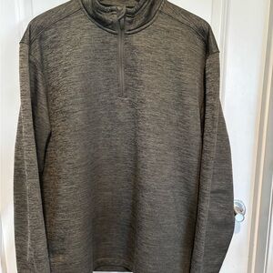 Schmidt Workwear Mens Long Sleeve 1/4 zip Pullover Cabincore 2XL